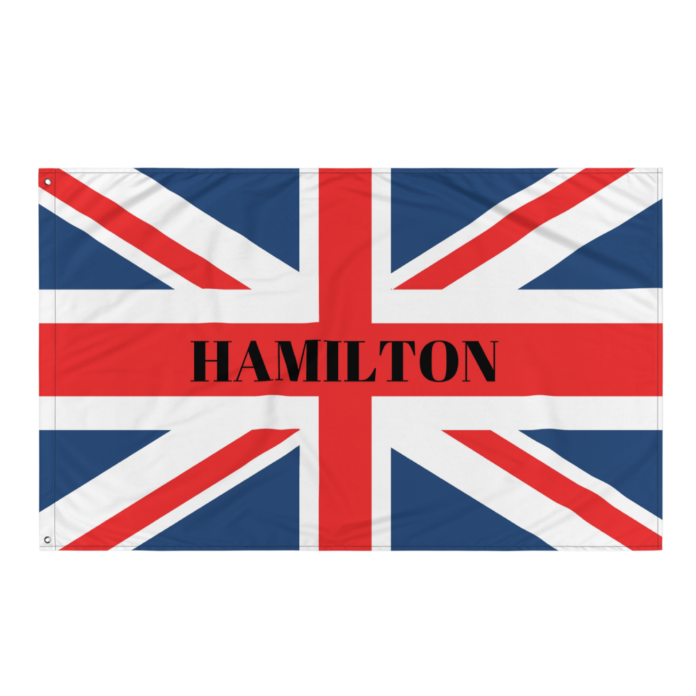 Lewis Hamilton, Union Jack Flag