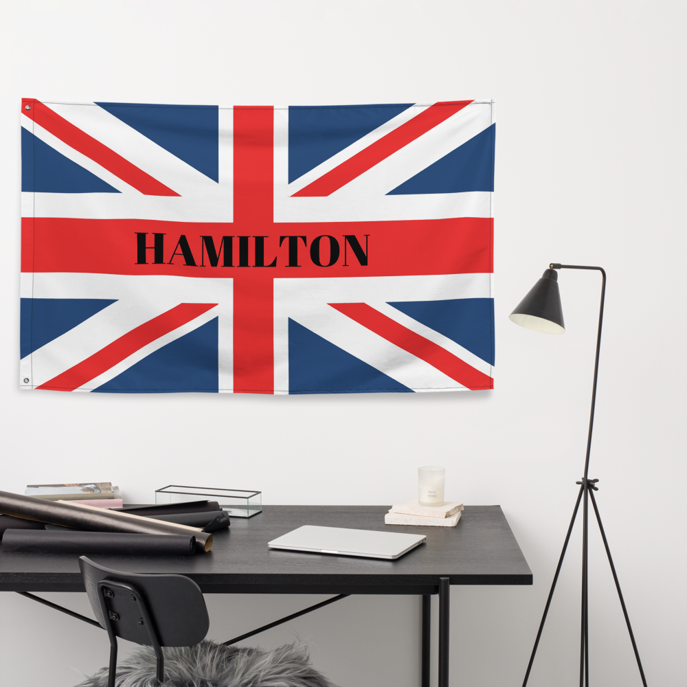 Lewis Hamilton, Union Jack Flag