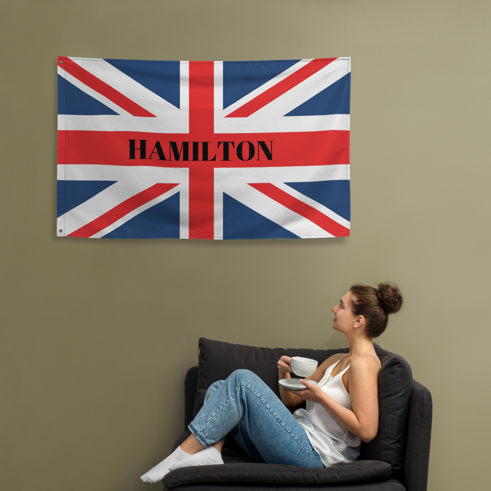 Lewis Hamilton, Union Jack Flag