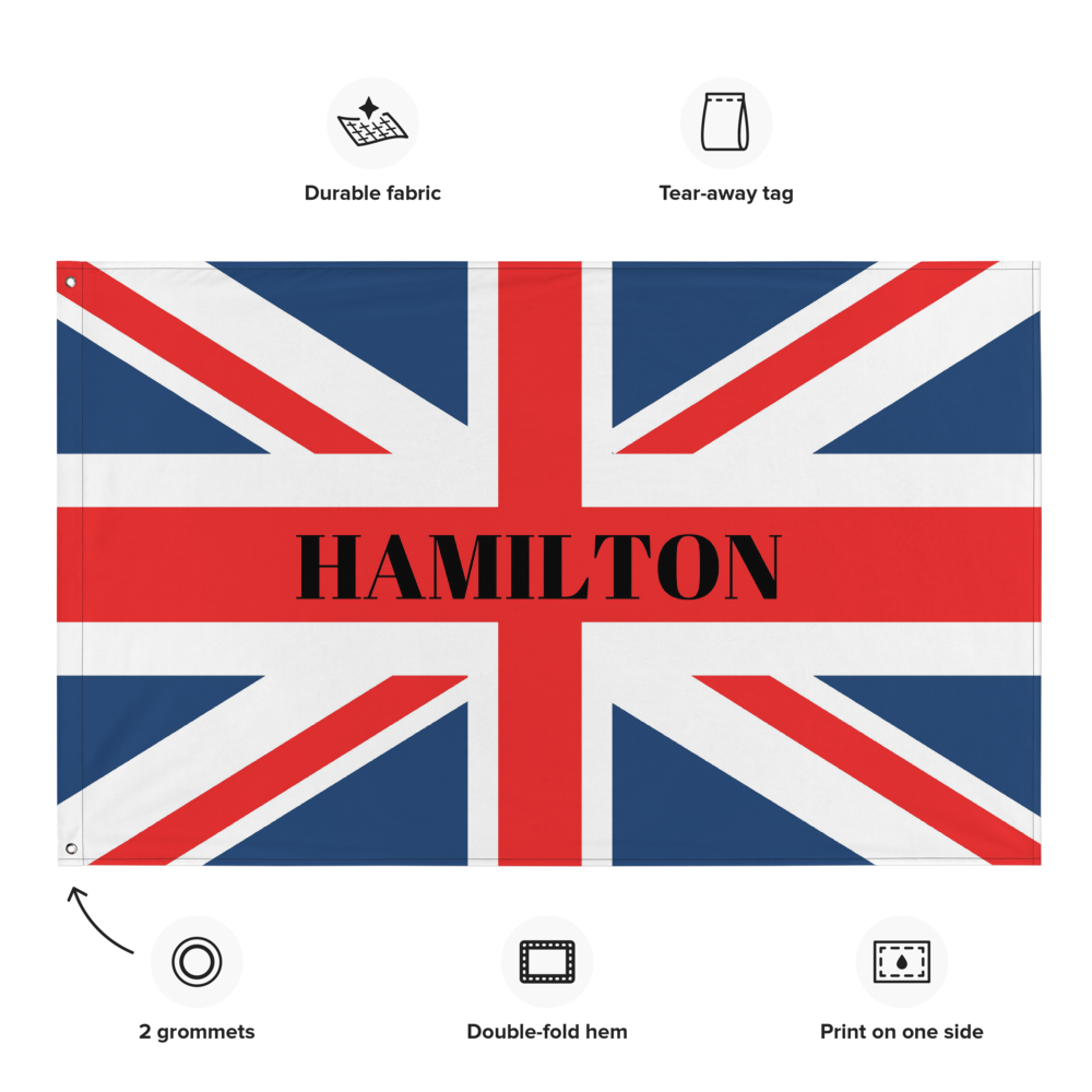 Lewis Hamilton, Union Jack Flag
