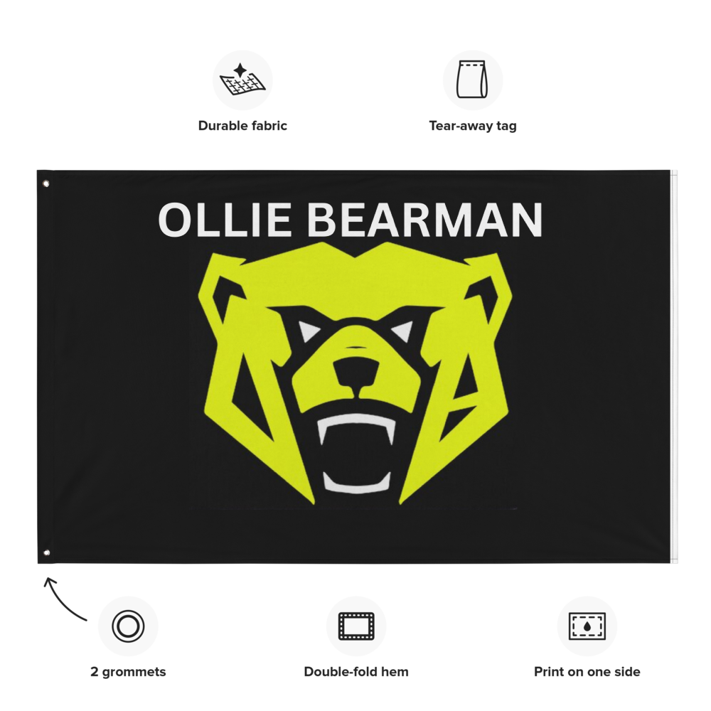 Oliie Bearman Flag
