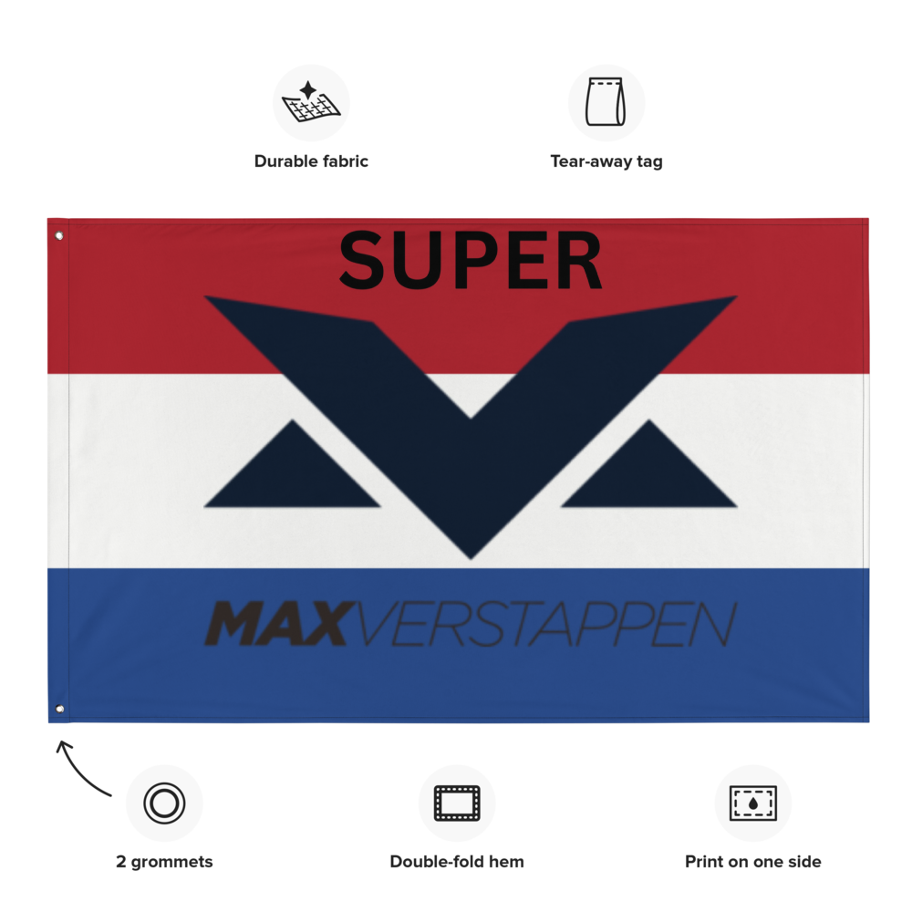 Max Versappen Dutch Flag